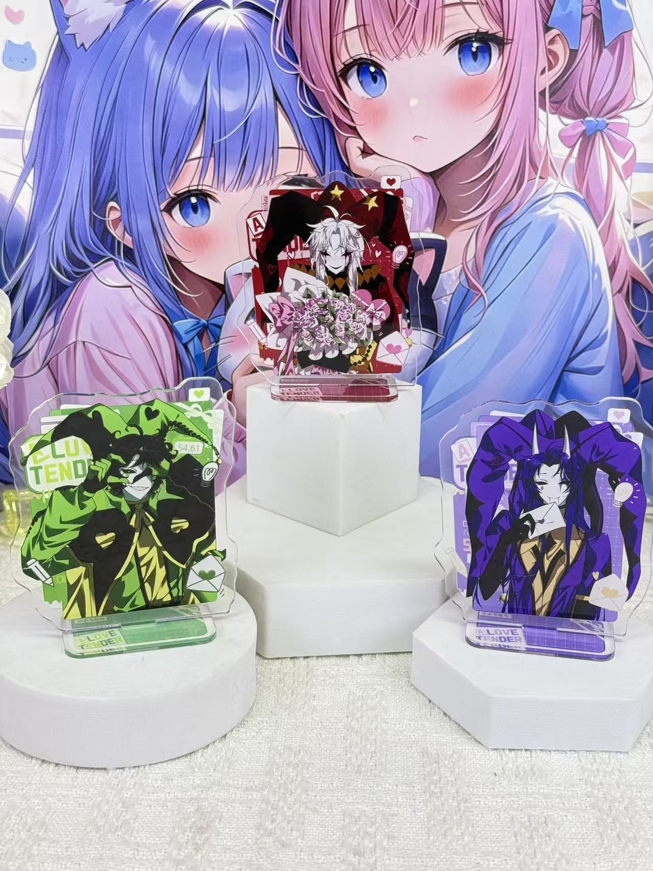 Event Support - Anime-acrylfiguur, schattige displaystandaard voor personages, manga-artikelen,