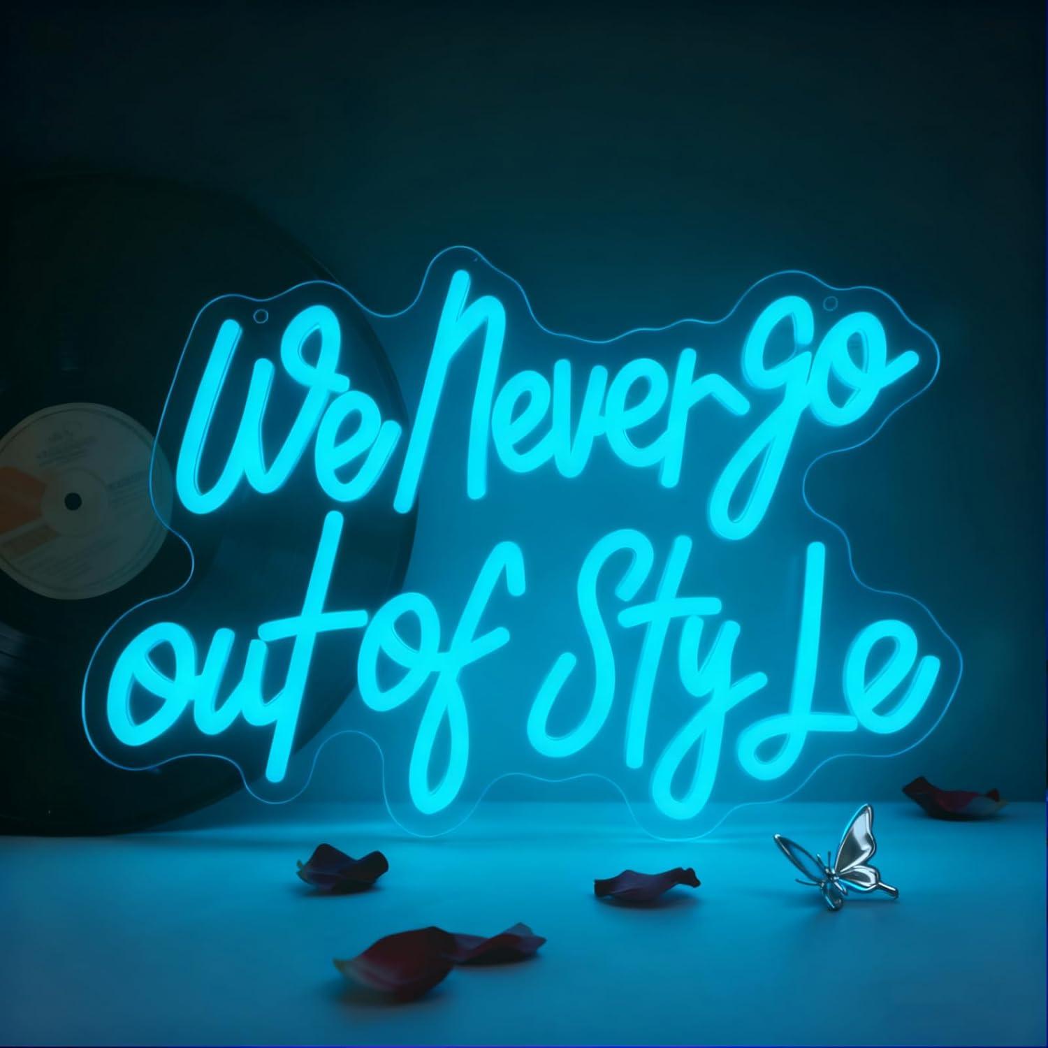 Neon Sign Party - We zijn nooit uit de mode,