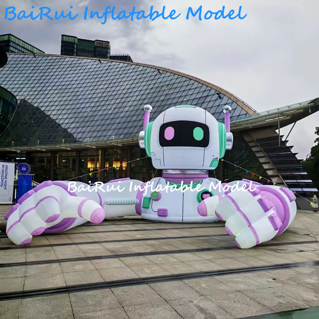 Reuze opblaasbare robot, futur - Event Launch Party recensie en prijs