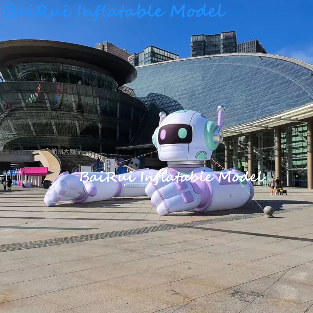 Reuze opblaasbare robot, futur - Event Launch Party recensie en prijs