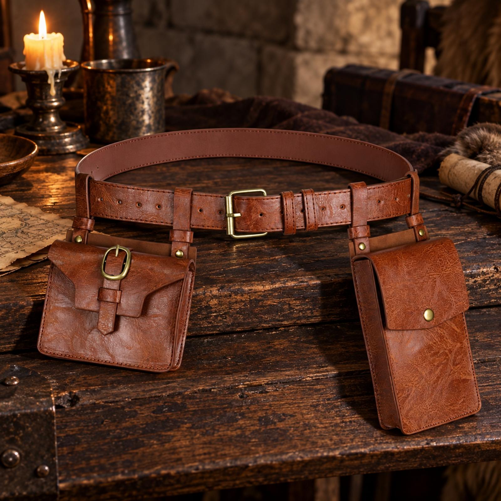 Middeleeuwse riem met zakjes,  - Event & Party Supply Photos recensie en prijs