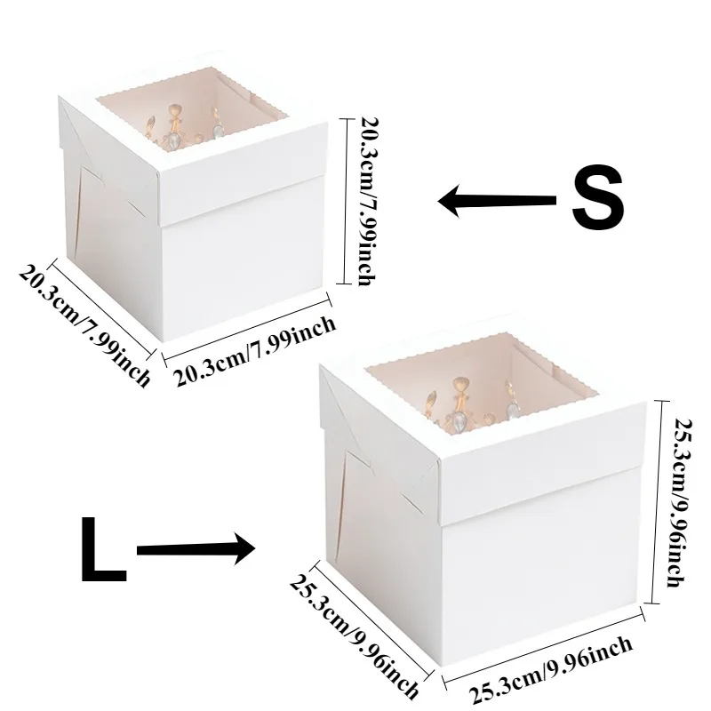 2/4/6 stuks witte vierkante ca - Event Party Box recensie en prijs