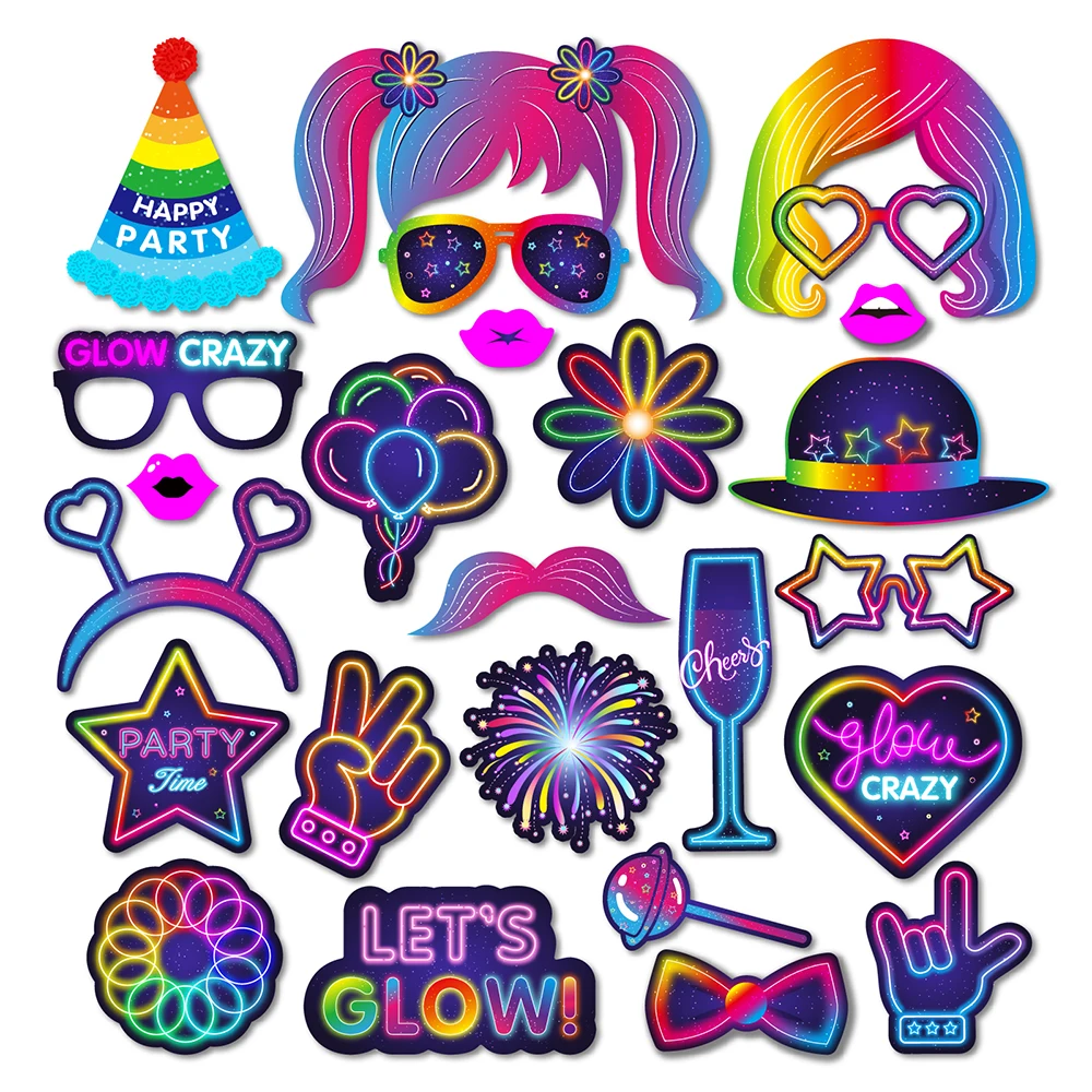 Laat Glow Party Photo Booth Re - Let'S Party Event Supply recensie en prijs