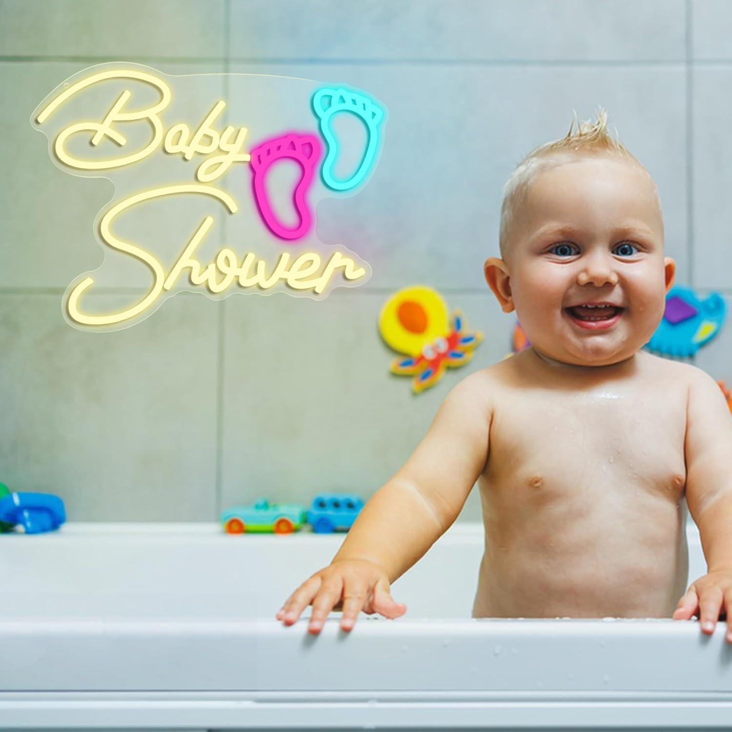 Babyshower Neonbord Oh Baby US - Neon Sign Party recensie en prijs