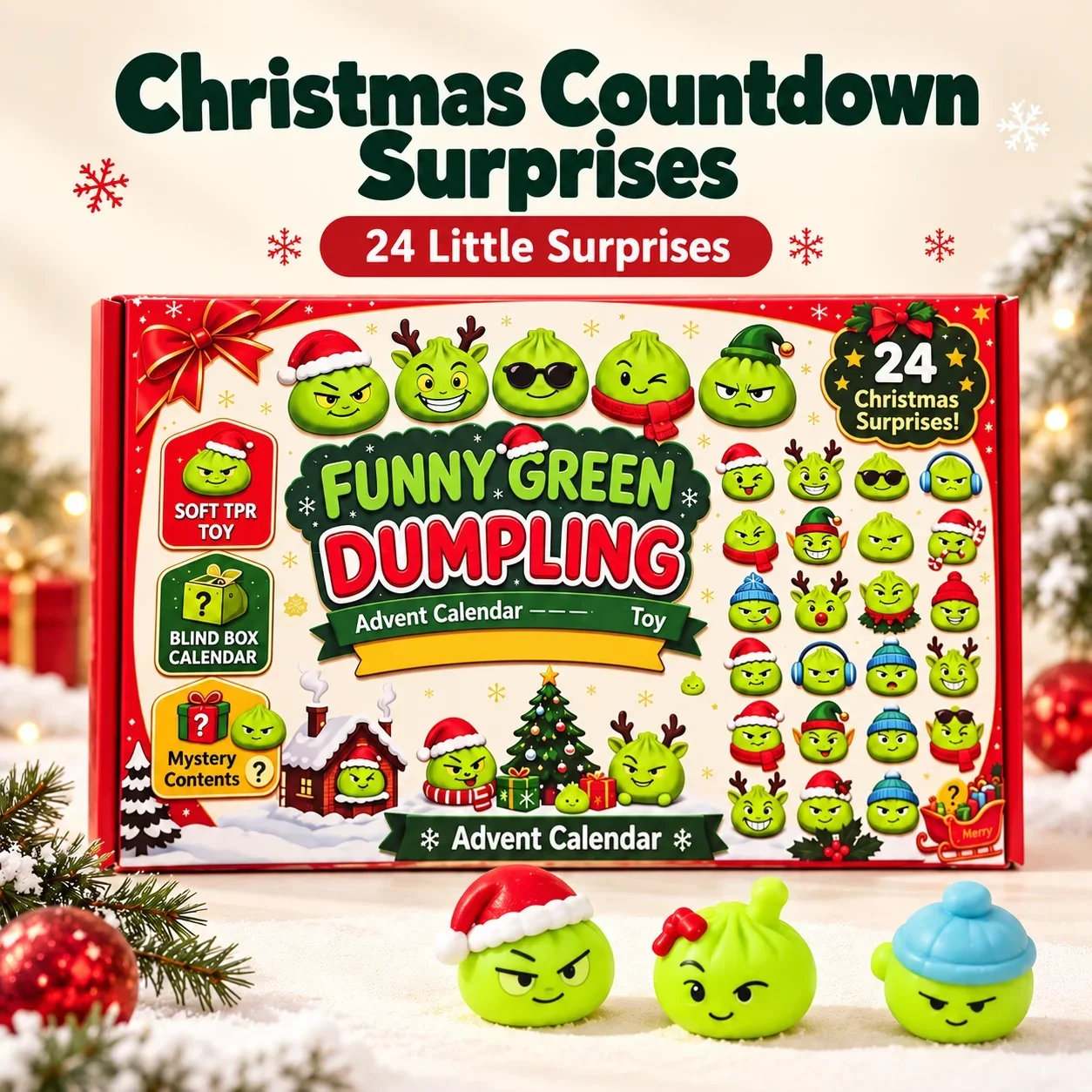Kerst Squeeze Fun Countdown Ka - Event Support recensie en prijs