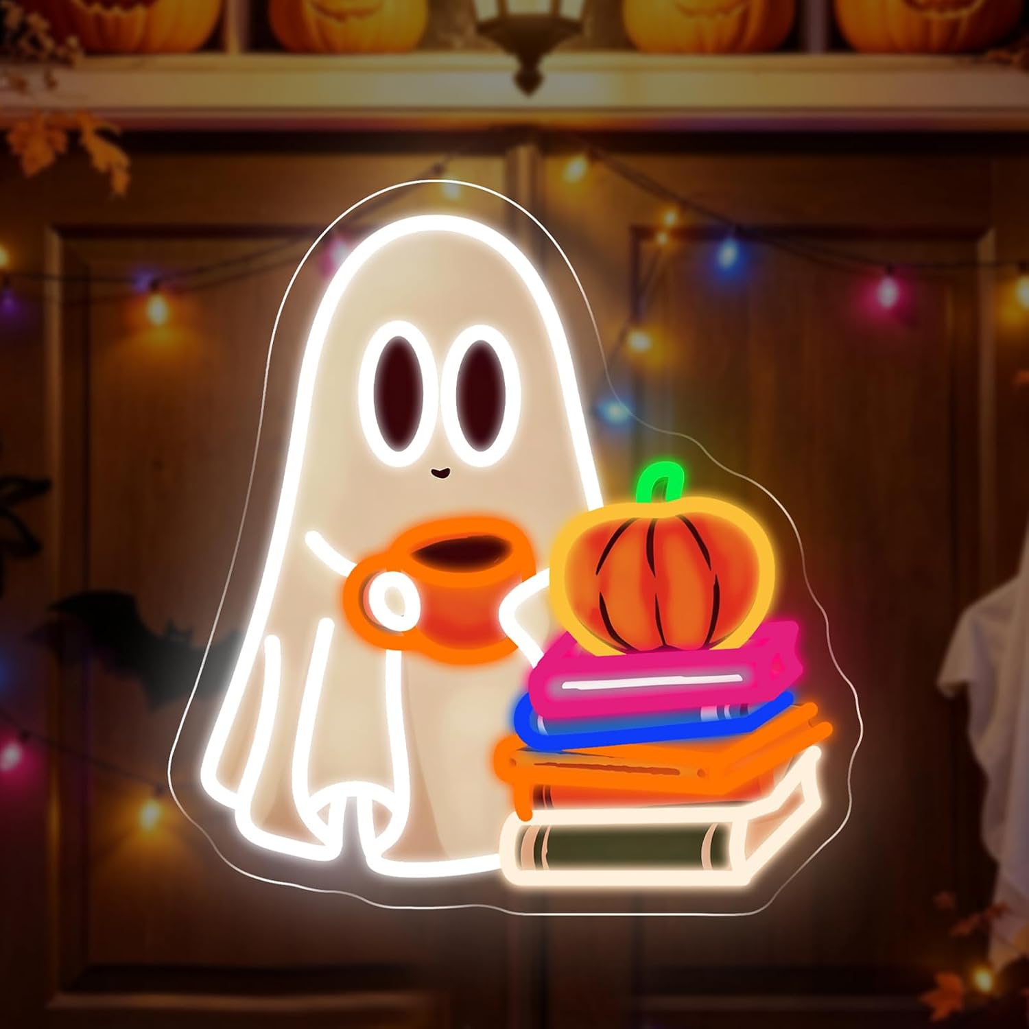Schattig Halloween-neonlicht m - Neon Sign Party recensie en prijs