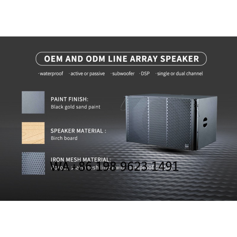 200W Houten PA Kolom Array Spe - Event Party Box recensie en prijs
