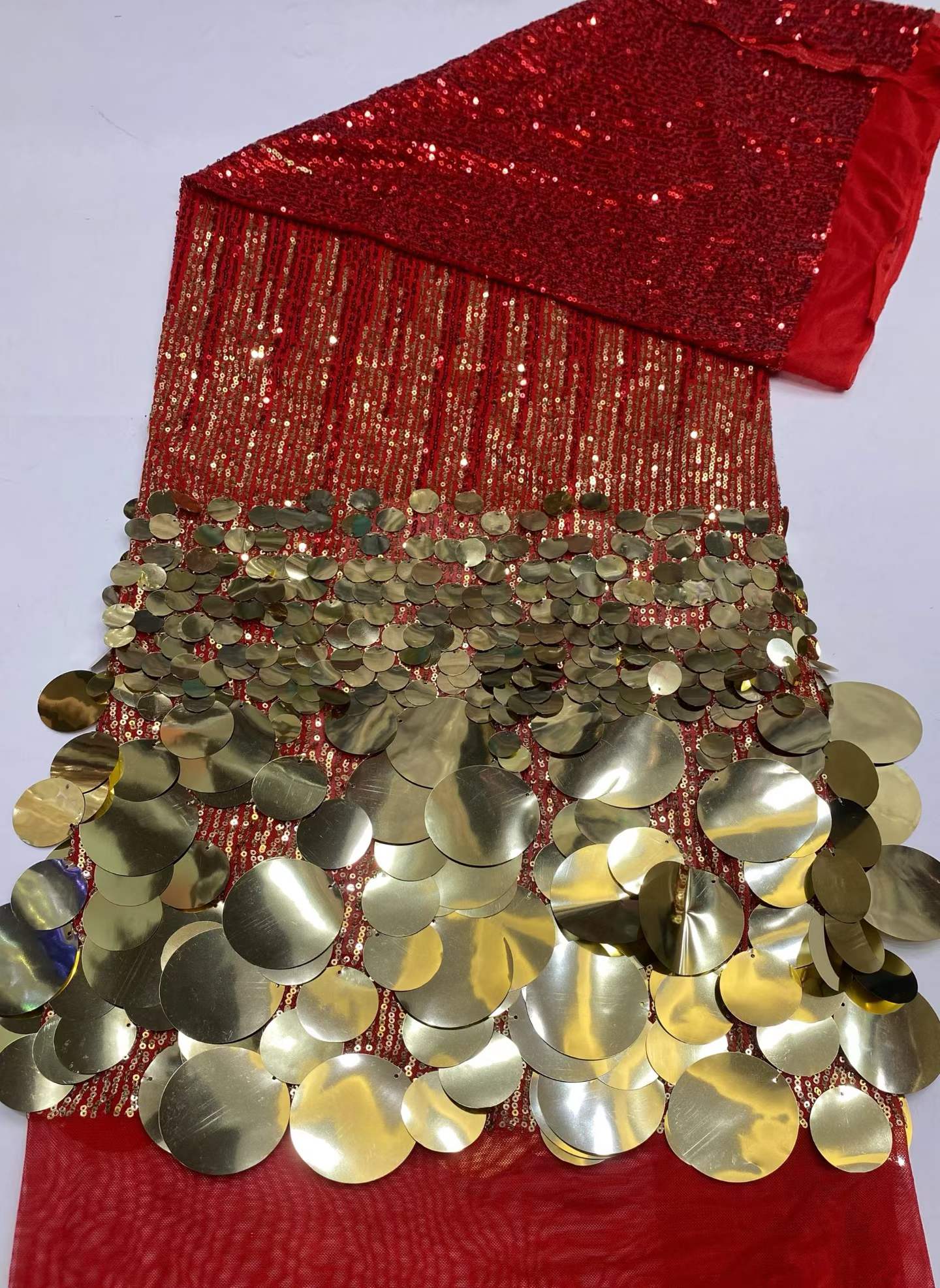5 yards pailletten tule kant A - Glitter Tablecloth recensie en prijs