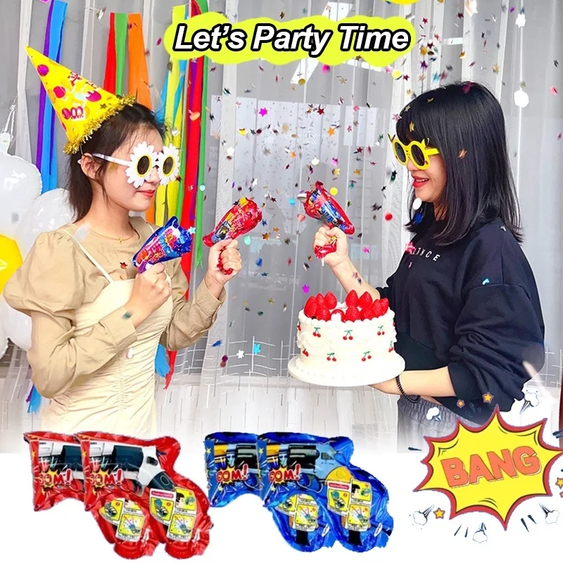 10 stuks Party Opblaasbare Bal - Confetti Cannon Tube recensie en prijs