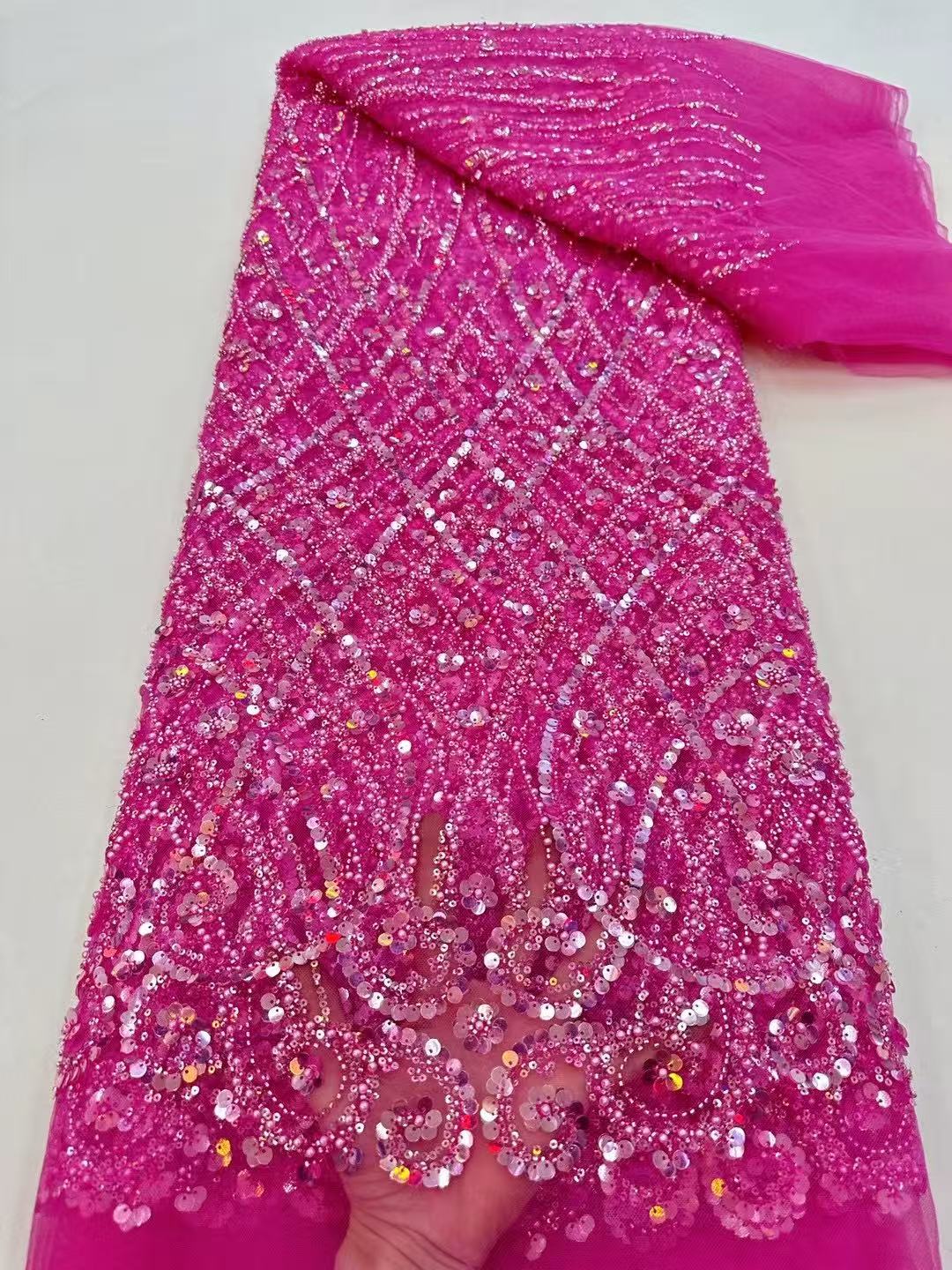 1 yard Afrikaanse stof voor da - Glitter Tablecloth recensie en prijs